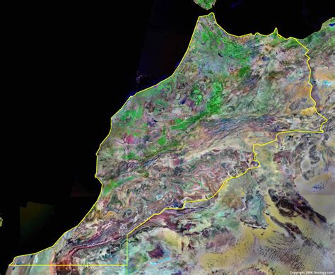 google map satellite maroc.